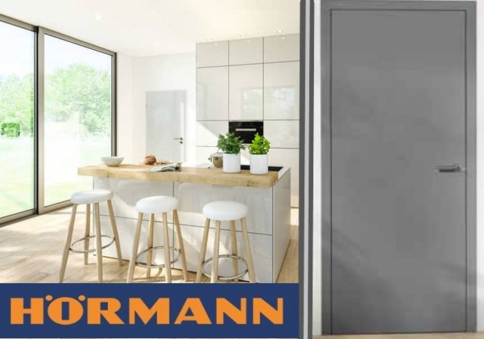 Новая продукция Hormann 2021: межкомнатные двери в актуальном оттенке серой пыли