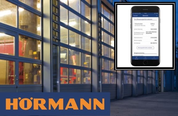 Новинки программного оборудования Hormann 2021 года: приложение BlueControl для промышленных ворот