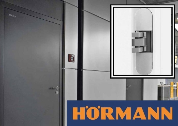 Новые товары Hormann 2021: дверные коробки из стали со скрытыми петлями Euro 3D