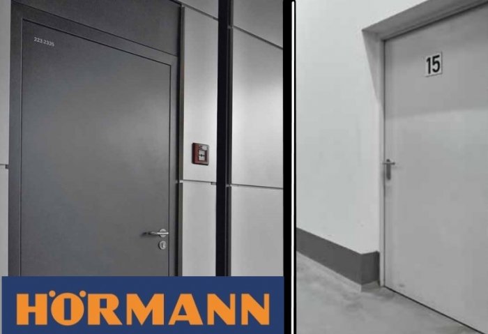 Новые товары Hormann 2021: легкая и недорогая внутренняя дверь из стали — D65-1 light