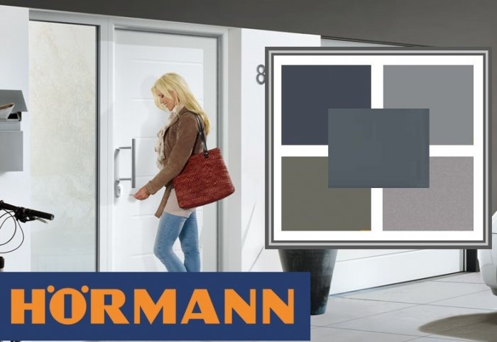 Новые модные цвета 2021 для входных дверей Hormann
