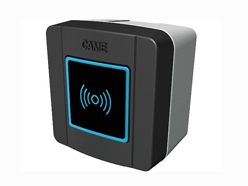 Купить Накладной Bluetooth считыватель CAME SELB1SDG3, с синей подсветкой, для 250 пользователей с доставкой и установкой в Белой Калитве