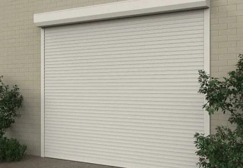 Рулонные гаражные ворота Алютех Prestige с алюминиевым профилем AR/555N и автоматическим управлением с доставкой в Белой Калитве 