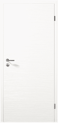 Межкомнатные двери Hormann концептлайн Duradecor, рифленая поверхность белого цвета