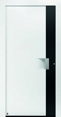 Двери входные алюминиевые Hormann ThermoCarbon Мотив 301 в Белой Калитве