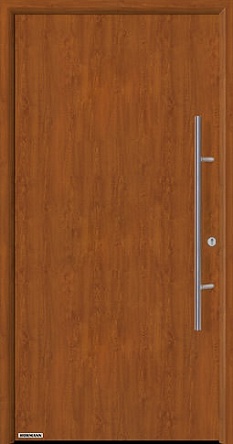 Заказать входные двери Hormann Thermo 65, Мотив 010 с декором поверхности под древесину в Белой Калитве