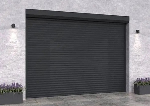 Рулонные ворота для гаража Алютех Trend с алюминиевым профилем PD/77 и высокой защитой от взлома с доставкой в Белой Калитве 
